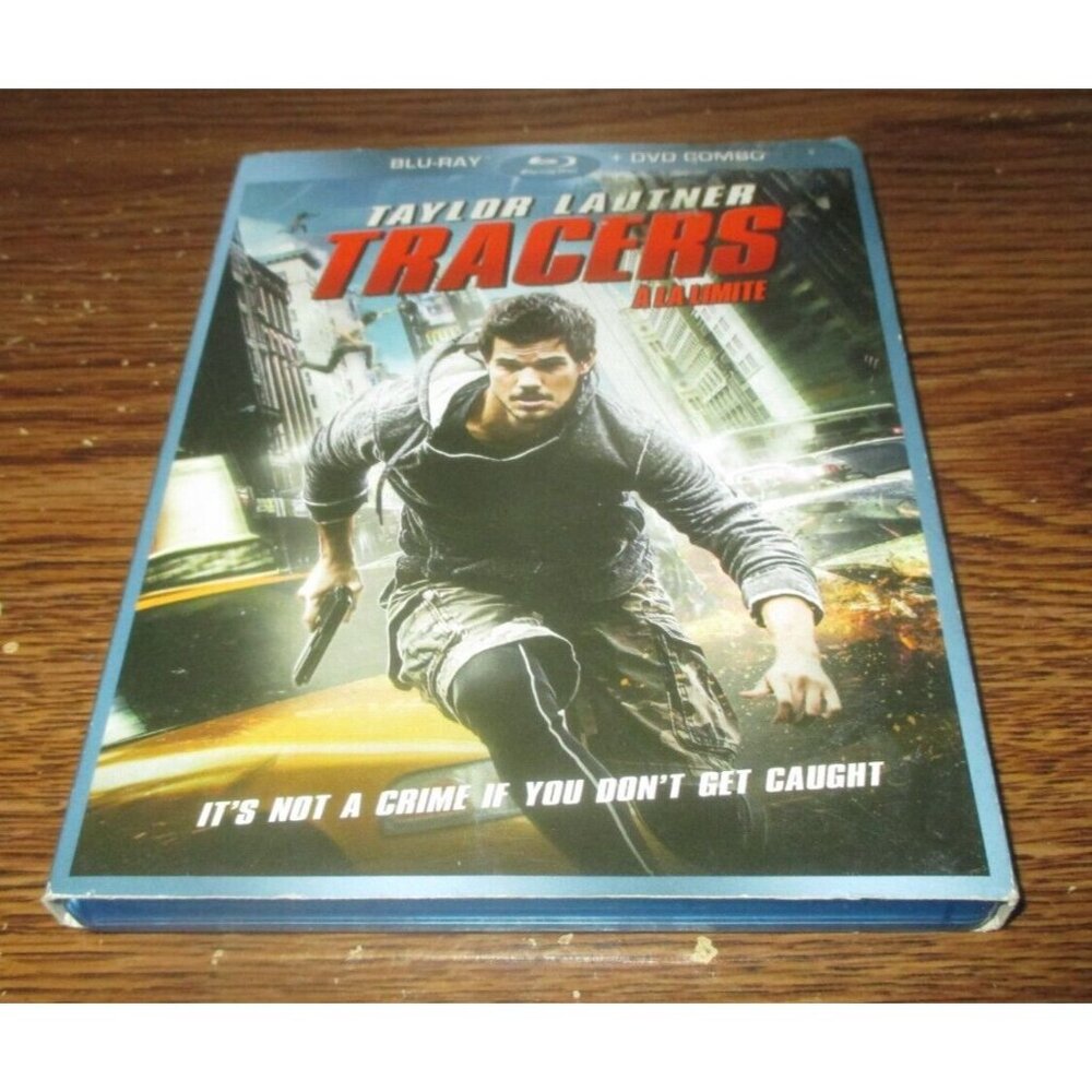 Tracers (Blu-ray/DVD, 2015, 2-Disc Set, Canadian) with slip cover